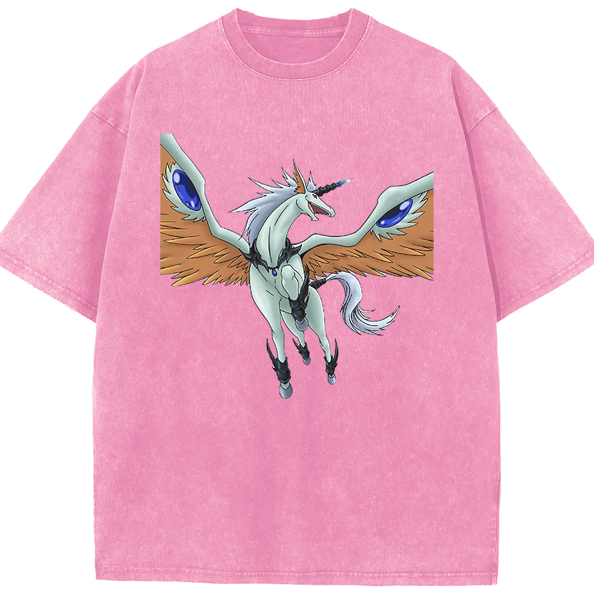 （画像用） 遊☆戯☆王 Yu-Gi-Oh! 綿100% ヴィンテージ風 半袖Tシャツ（フロントプリント）
